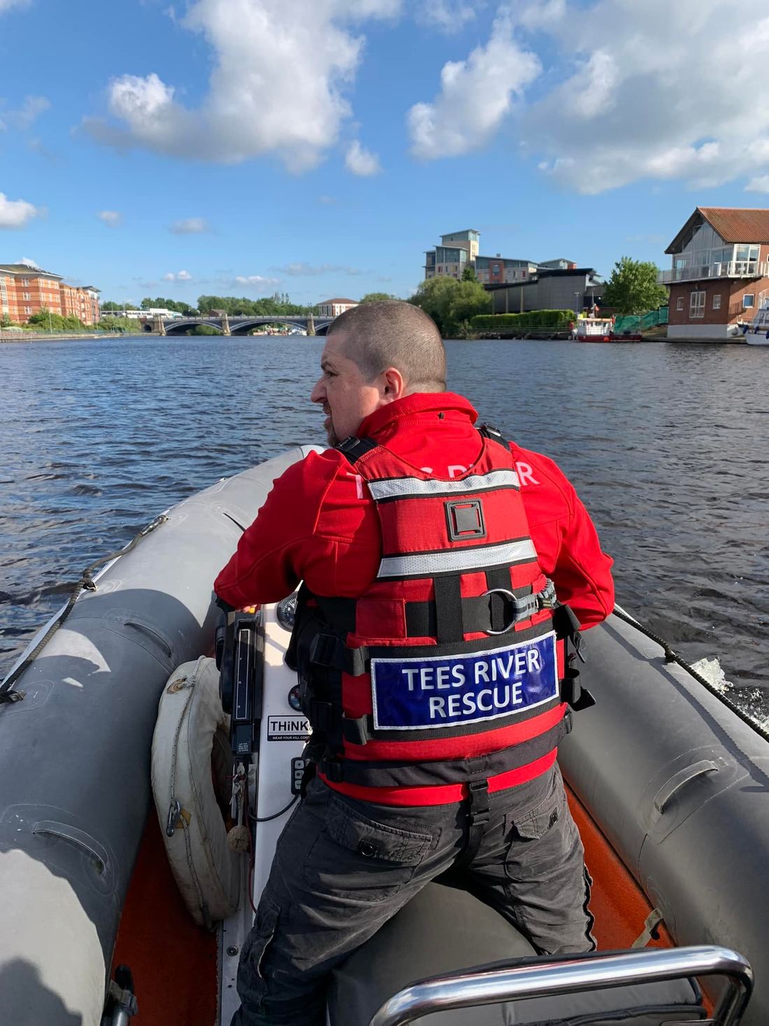 Tees River Rescue lifejacket and kit
